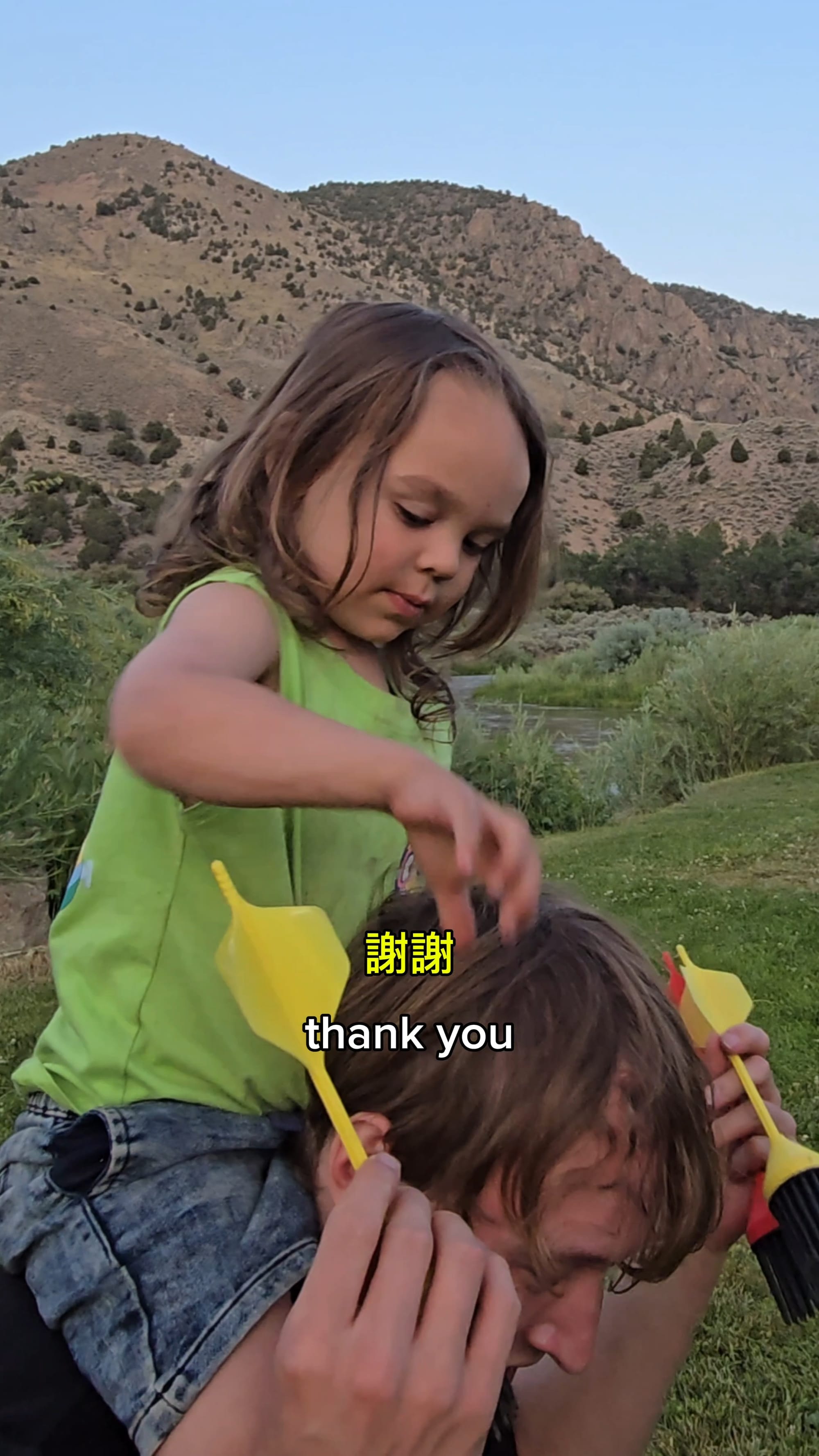 My nephew was suppose to attack the enemy, but instead he choked me to death