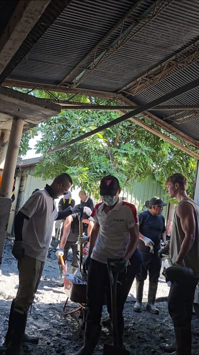 協助光復救災：直播二